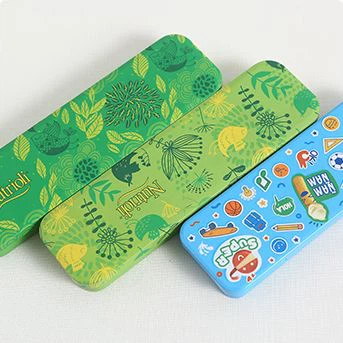 Vierkante blikken doos